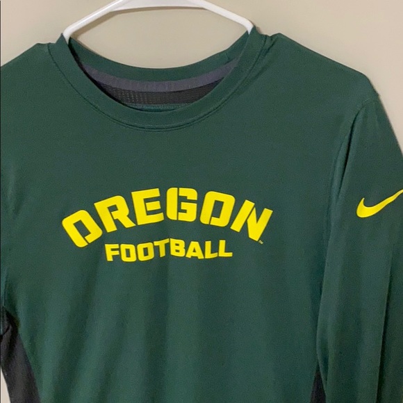 Nike DRI Fit Oregon Football L/S Sz S - Picture 3 of 5